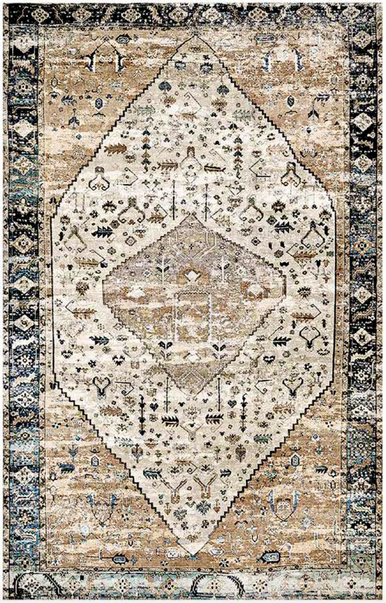 53.5×100 \"Lucky clover” ViNTAGE RUG Clover 3'10 x 6'5 – Six Vintage Rugs